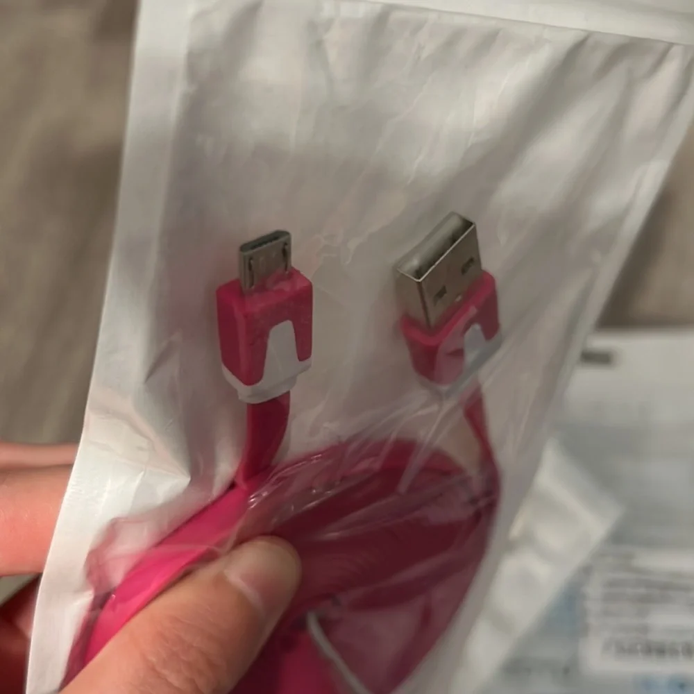 Bundle sale flat noodle usb data sync charger cable
